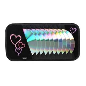 Hearts 10-CD Visor Organizer