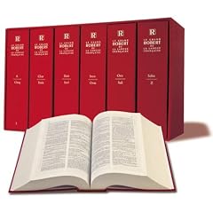Le Grand Robert de la langue fran�aise, coffret 6 vol