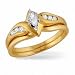 1/4 ct dtw marquise bridal set