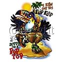 Flip Flop-Parrot Adult T-Shirt