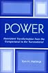 Power: Nonviolent Transformation from the Transpersonal to the Transnational