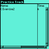 Practice Track downloadable Software