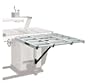 (2 box set) HTC HOR-1038U 37-Inch x 31-Inch Table Saw Outfeed Roller Table