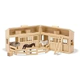 Melissa & Doug Fold and Go Mini Stable