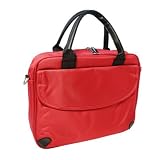 Produkt-Bild: 2-TECH Notebook/ Netbook Tasche LADY MESSENGER BAG in FEUER-ROT bis 31 cm (entspricht 12,1'')