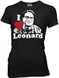 Juniors The Big Bang Theory I Love Leonard T-shirt