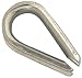 Campbell T7670649 3/8" Galvanized Wire Rope Thimbles