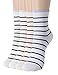 OSABASA Womens Fashion Cotton Crew Socks Stripe Printing-3 to 7 pack
