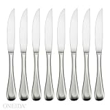 Oneida Satin Sand Dune Set 8 Steak Knives