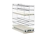 Spice Rack w/2 Drawers each with 2 Shelves - 24 Spice Capacity - Easy to Install