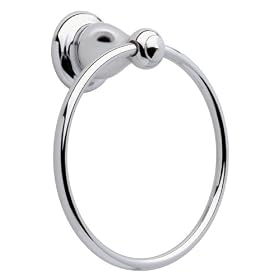 Delta 77846 Leland Towel Ring, Polished Chrome