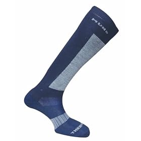Mund Carving technical ski socks with 35% thermalite 40% Acrylic