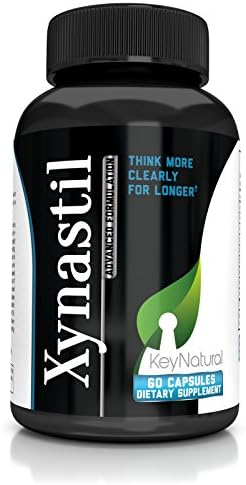 Top Rated Brain Supplement Nootropic - Mind &amp; Memory Booster - Made with Bacopa, Ginkgo Biloba, Phosphatidylserine and more!- Healthy Brain Pills - Supplement for Men &amp; Women -Xynastil by Key Natural