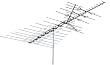 Channel Master 3671 HDTV VHF/UHF-FM Crossfire Antenna