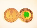Lucky Poker Charm Coin - Leo