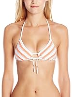 Seafolly Sujetador de Bikini (Naranja)