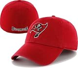 NFL Tampa Bay Buccaneers Franchise Fitted Hat, Red, X-Large