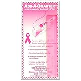 CM Designs Ruler 6" Add-A-Quarter Pink