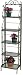 Deer Park BR107 Skinny Bakers Rack
