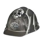 Harley-Davidson® Men's Matte Black Skull Hard Hat-Special Edition. Graphics. Matte Black. HDHHAT35