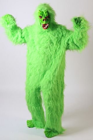 Gorillakostüm grünes Kostüm Gorilla
