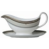 Royal Doulton Baroness #H5291 Gravy Boat With Tray - 2 Pc by 