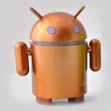 Koolertron(TM) Google Android Robot USB Music Speaker For iphone 4 4S/Ipad 2/ Ipad 3/The New Ipad /Laptop/ MP4/HTC/Samsung /Blackberry/ Handsets/--- brown Color