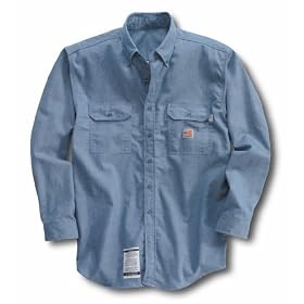 Buy Carhartt� Flame - resistant Chambray Shirt by Carhartt