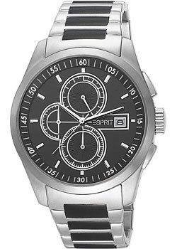 Esprit Herren-Armbanduhr XL circolo Chronograph Edelstahl A.ES104091005 Preisvergleich