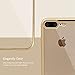 iPhone 7 Plus Case,iPhone 7 Plus Cases, Thinkcase iPhone 7 Plus Case Shock-Absorption Bumper and Anti Scratch Clear Back iPhone 7 Plus TPU Case for iPhone 7 Plus 5.5 Inch,Golden