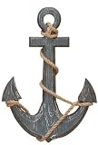 Antique Finish Wood Anchor Green 18