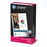 HP Multipurpose Copy/Laser/Inkjet Paper, 96 Brightness, 20 lb, Legal Size, 500 Sheets