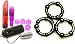 Beaded Silicone Male Cock Ring Adult Sex Toy Kit