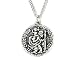 Bob Siemon Sterling Silver "Saint Christopher" Medal, 20"