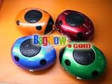 Mini Portable Tumble Bug Speaker (Green) for iPod, iTouch, MP3/MP4 Player By BagNow