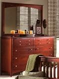 American Journal Senior Dresser w/ Metal Hardware Cottage White