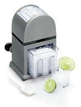 Ice Crusher grau Eiszerkleinerer Eiscrusher