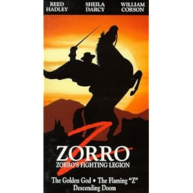 Zorro's Fighting Legion: Golden God & Flaming Z [VHS]