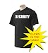 Glow-in-the-Dark & Regular Security Personnel T-shirts - Double Sided