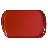 Zak Designs Red 12-inch Flatbush Gallery Tray