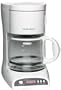 Hamilton Beach 49281 Aroma Express Coffeemaker with Removable Water Reservoir and Programmable Timer, White