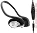 Frisby Neck Band Computer Headphone with Extented Microphone