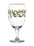 Lenox Holiday Iced Beverage Glasses, Set of 4