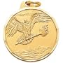 1 1/4 Inch Bronze Achievement Recognition Medal