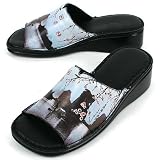 Icon -- Lilac 5 Fishing on a spring morning -- Women's Shoes,Comfort Shoes,Sandals