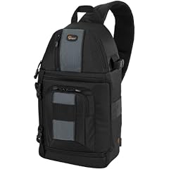 Lowepro SlingShot 202 AW SLR-Kamerarucksack (f�r SLR mit Standardobjektiv sowie 4 zus�tzlichen Objektiven, Blitz) schwarz