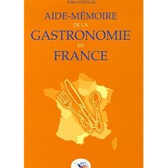 Aide-m�moire de la gastronomie en France