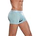 David Archy Men's 4 Pack Comfy Micro Modal Trunks(S, Skyblue-Stripe)