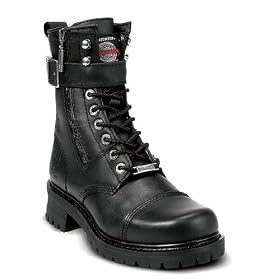Milwaukee Motorcycle Clothing Company Boots Camp Size 10.5C Black Leather Men's Boots