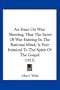 An Essay On War: Showing, That The Spirit Of War Existing In The Rational Mind, Is Ever Inimical To The Spirit Of The Gospel (1812)